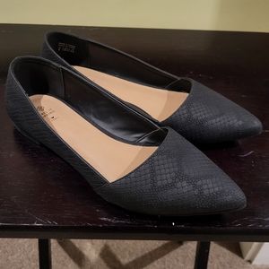 Call It Spring Faux Reptile Flats